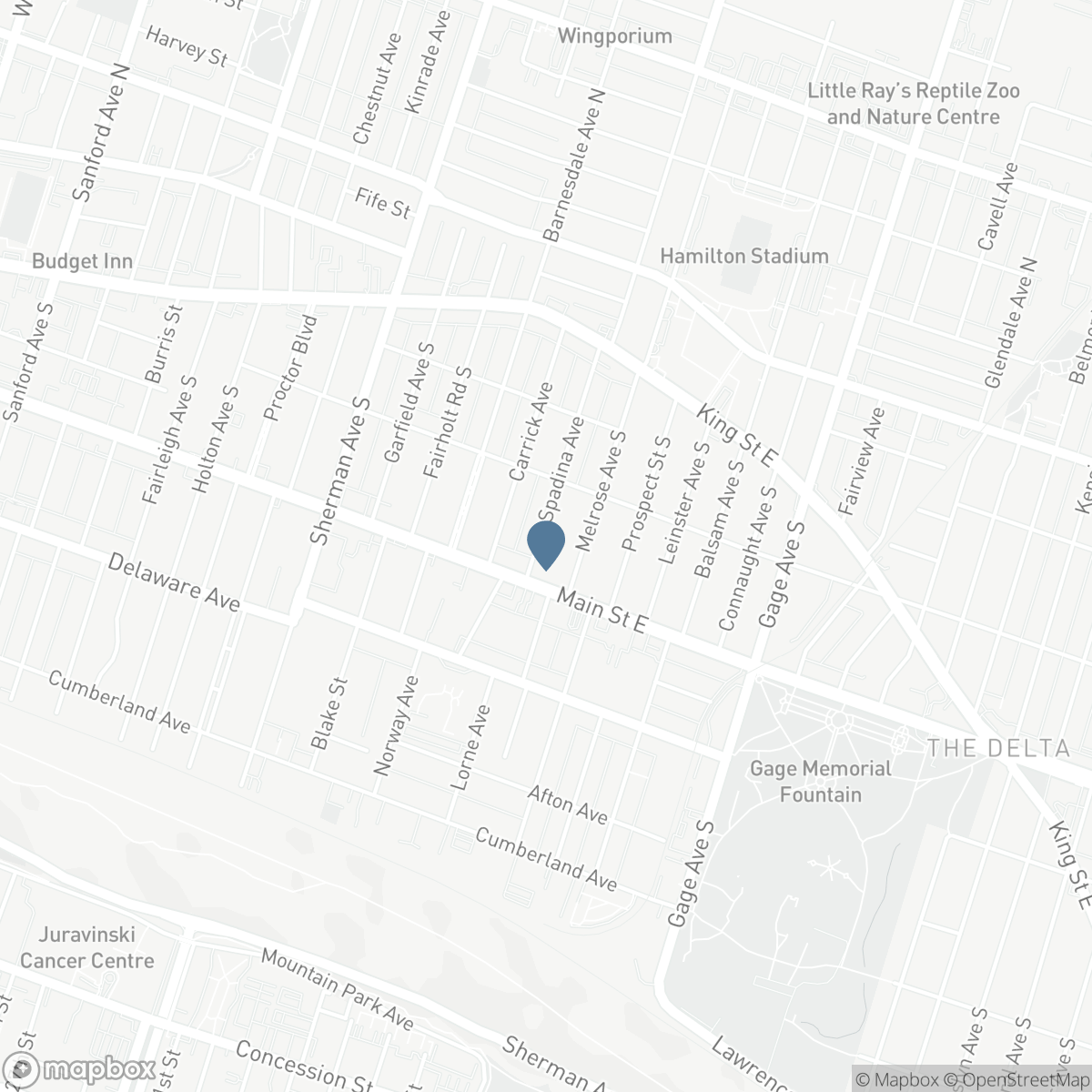 111 SPADINA Avenue, Hamilton, Ontario L8M 2X4